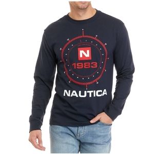 NAUTICA GRAPHIC LS SHIRT ( clearance price)